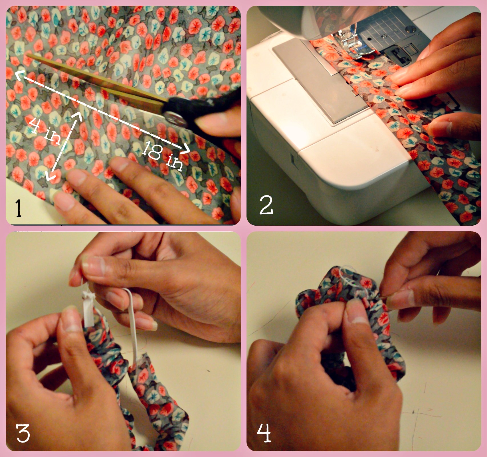 How to Make a Hair Scrunchie in 8 Easy Steps